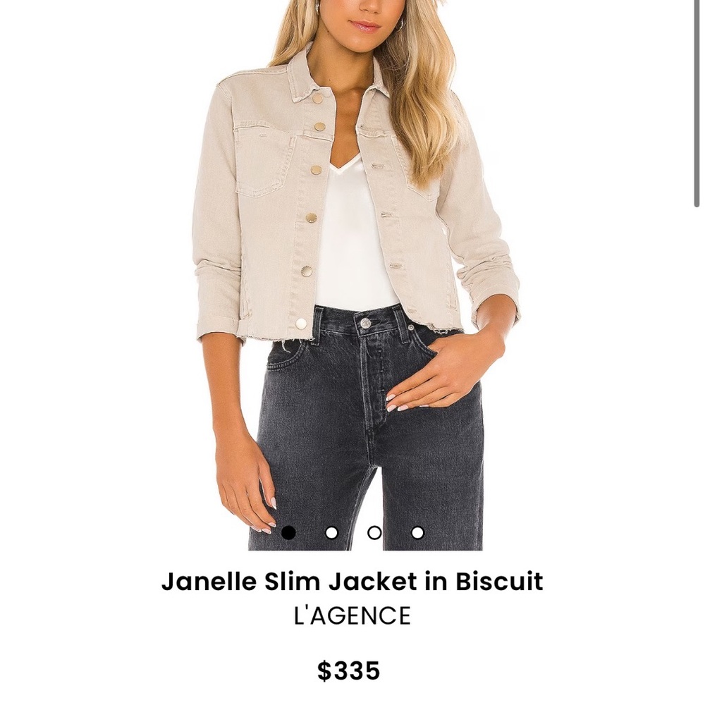 L'AGENCE Tan Jacket